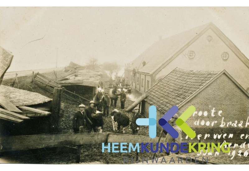 1926 Herwen en Aerdt Bettenhoek Hoogwater schenking door mw Hermsen te Velp Coll HKR (9)